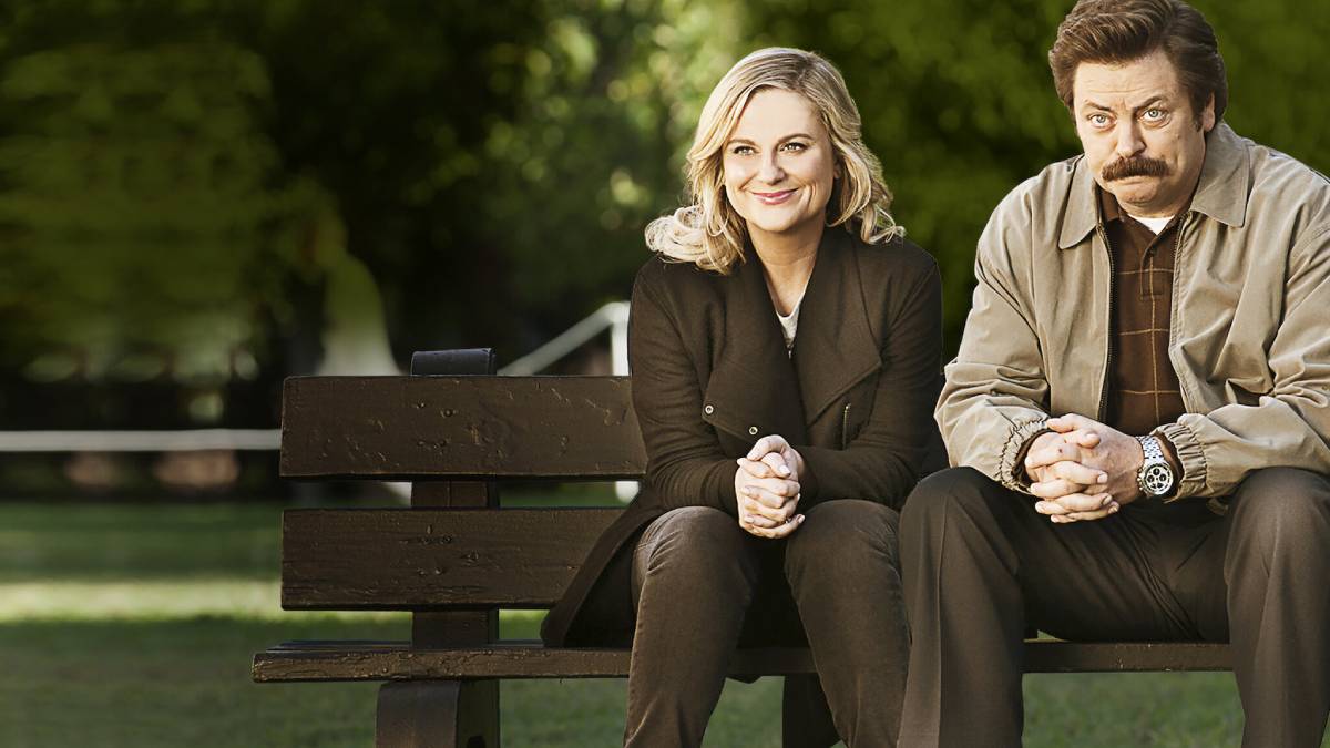 Scene of Parks and Recreation Show
